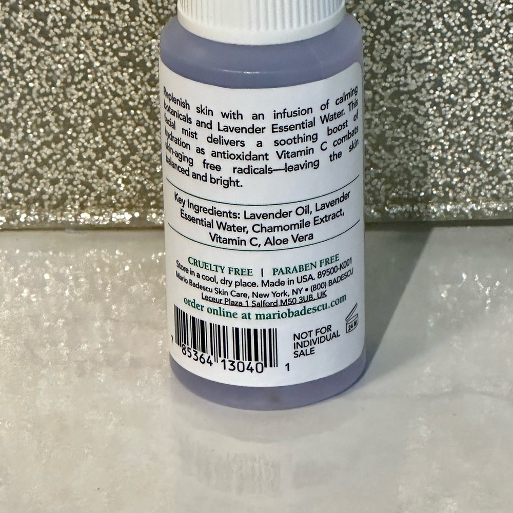 5 for $25 item ๐บ Mini Mario Badescu Facial Spray with Aloe Chamomile Lavender - Picture 3 of 3